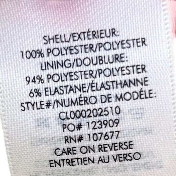 Alice & Olivia Classics Women’s Sz 2 Coral Pink Fitted Boss Bodycon Mini Dress - Picture 10 of 10